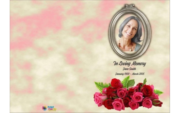 Order of Service Funeral | BPP610710