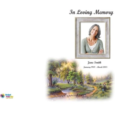 Order of Service Funeral  | BPP610715