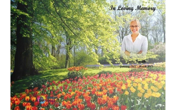 Order of Service Funeral  | BPP610716