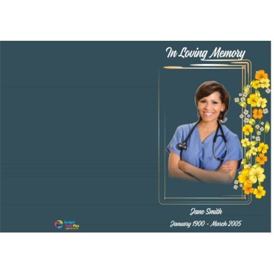 Order of Service Funeral | BPP610725