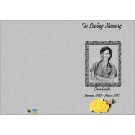 Order of Service Funeral  | BPP610727