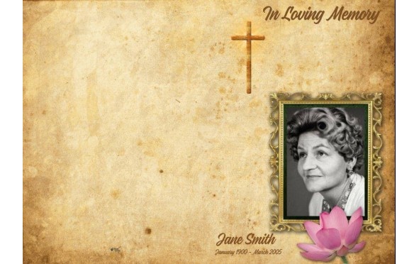 Funeral Booklet |BPP610809