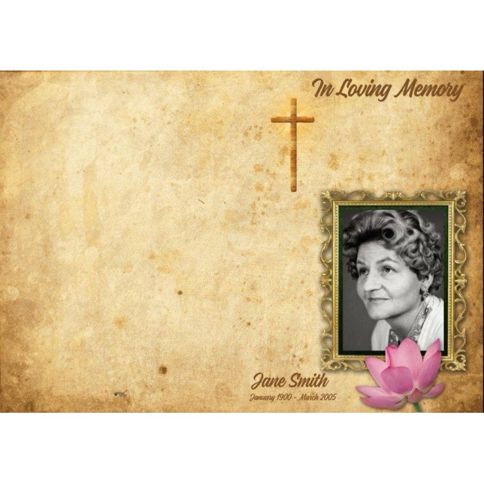 Funeral Booklet |BPP610809