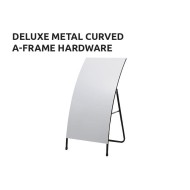 Curved A-Frame Blank Metal Sheet