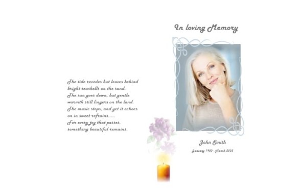 Order of Service Funeral | BPP610702