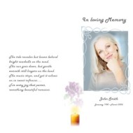 Order of Service Funeral | BPP610702