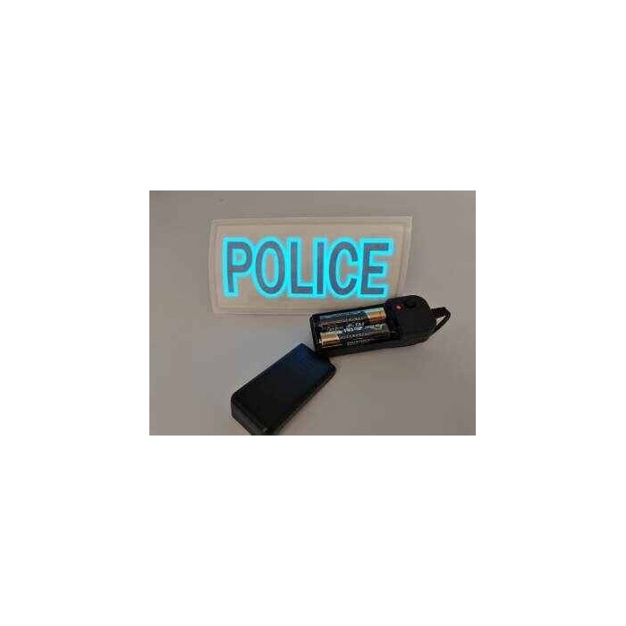 Police EL Sign and accessories