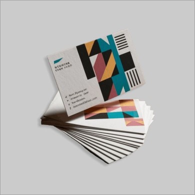 These cards have a luxurious, textured feel that exudes sophistication and elegance,