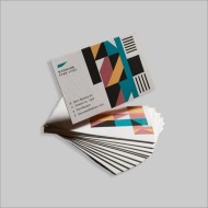 These cards have a luxurious, textured feel that exudes sophistication and elegance,