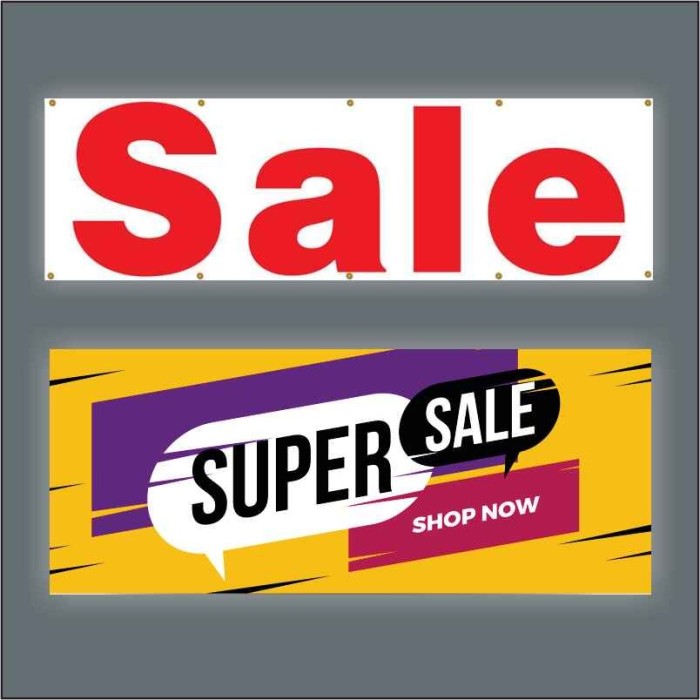 Vinyl Banner, perfect for advertising your events