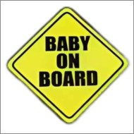 Baby On Board EL Sign