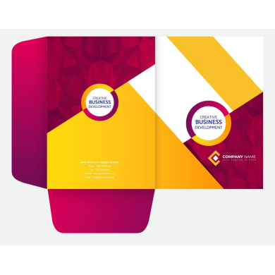 Presentation Folders|Display Folder|Offset Printing