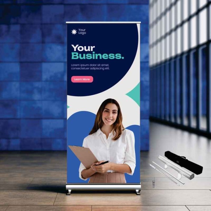 Impactful displays at events, trade shows, or storefronts