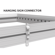 Hanging sign connector