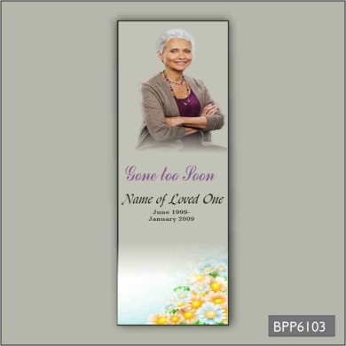 Funeral Bookmarks| BPP6103