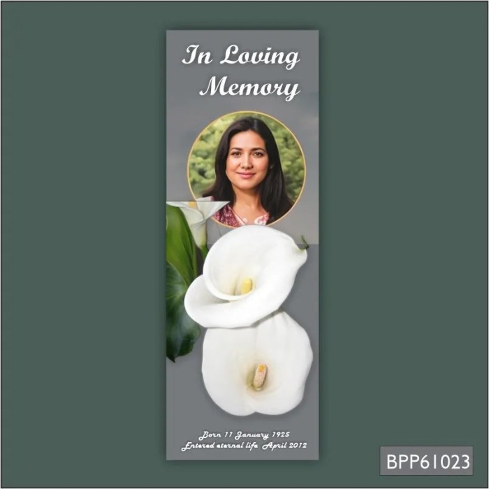 Funeral Bookmarks|BPP61023