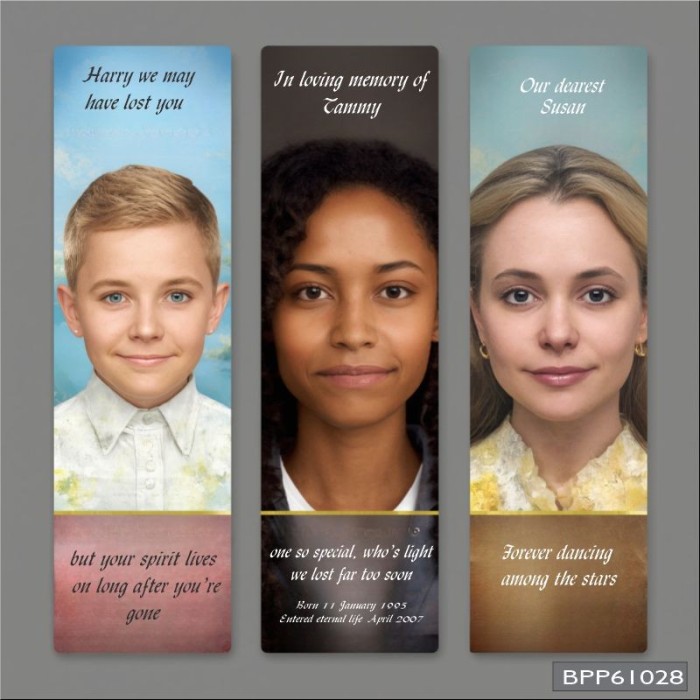 Funeral Bookmarks|BPP61028
