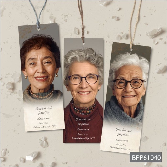 Funeral Bookmarks|BPP61040