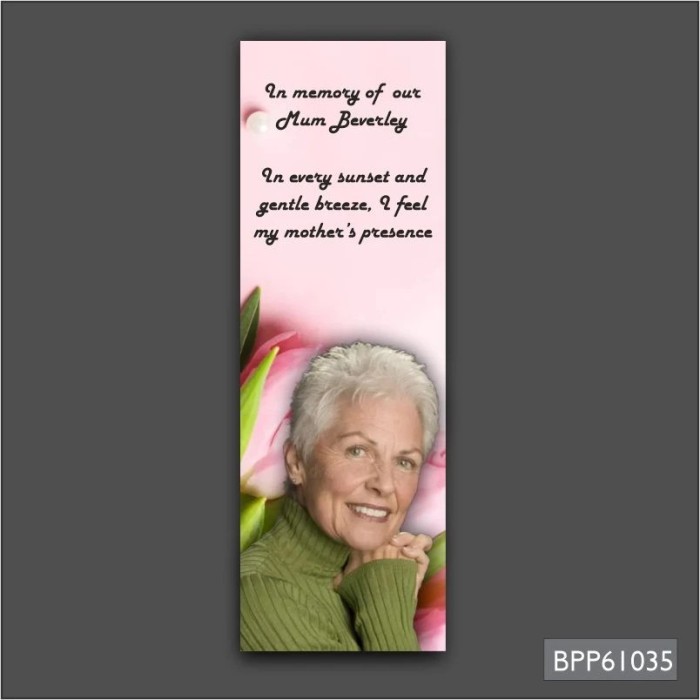 Funeral Bookmarks|BPP61035