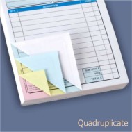 Invoice Books|Quadruplicate A4,A5,DL| 50 Sets