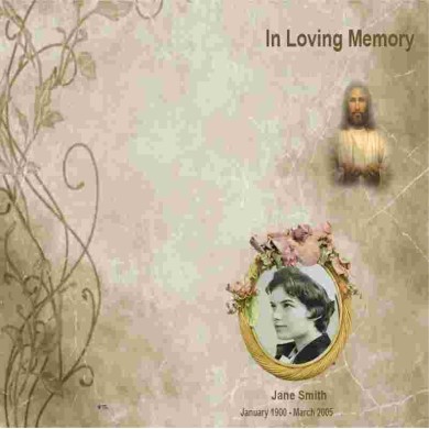 Funeral Booklet | Number:6108010