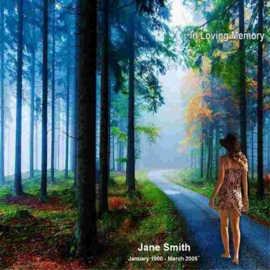 Funeral Booklet | Number:6108015