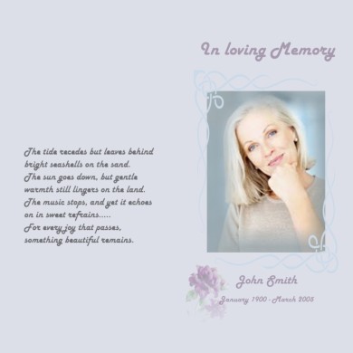 Funeral Orders of Service-BPP610703