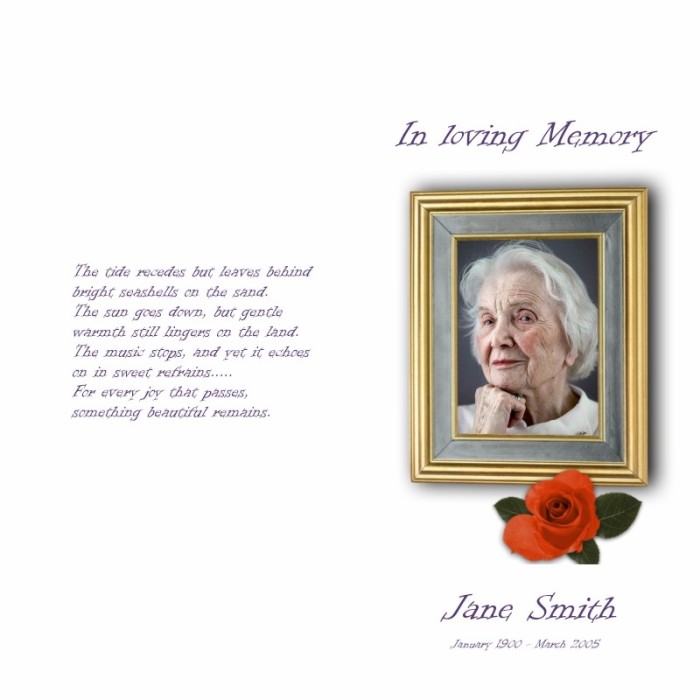 Funeral Orders of Service-BPP610706