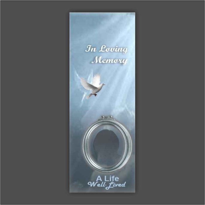 Funeral Bookmark-BPP6101a