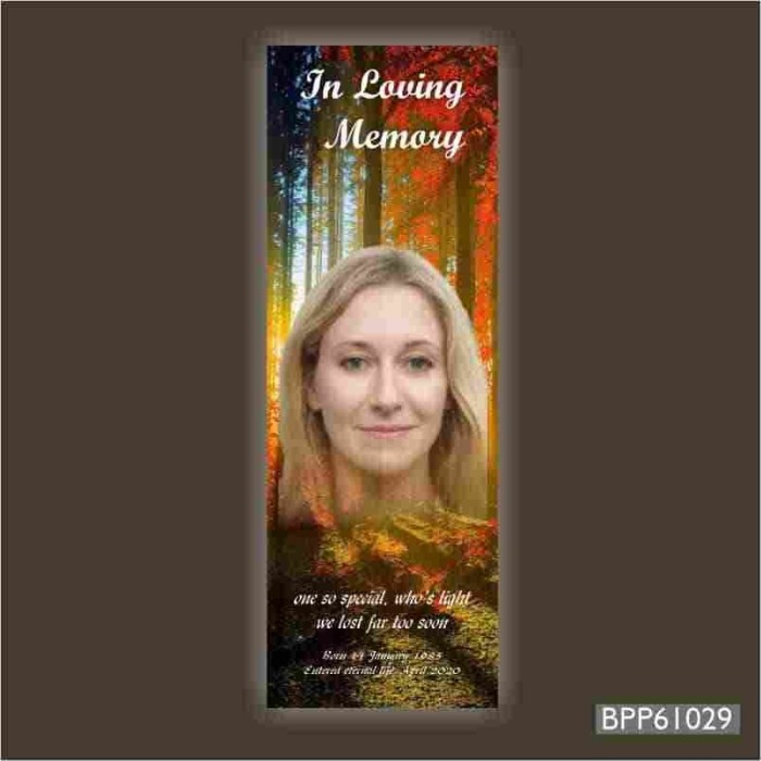 Funeral Bookmark-BPP61029