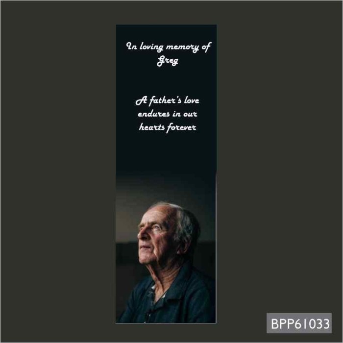 Funeral Bookmark-BPP61033