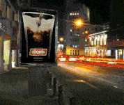 Outdoor EL Panel Sign